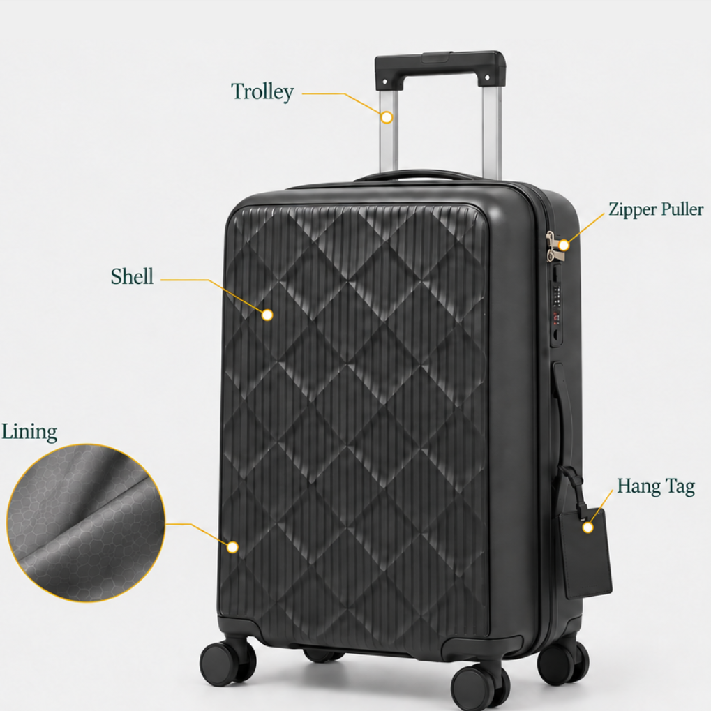 OEM and ODM luggage customization